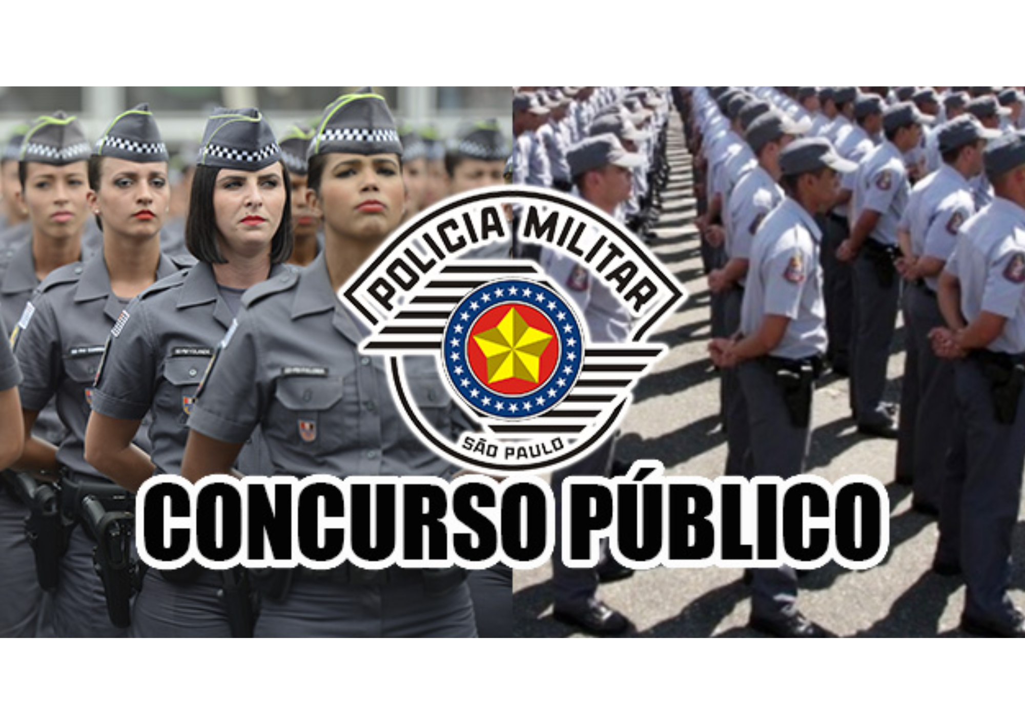 Como se inscrever no concurso estadual e municipal da Polícia Militar