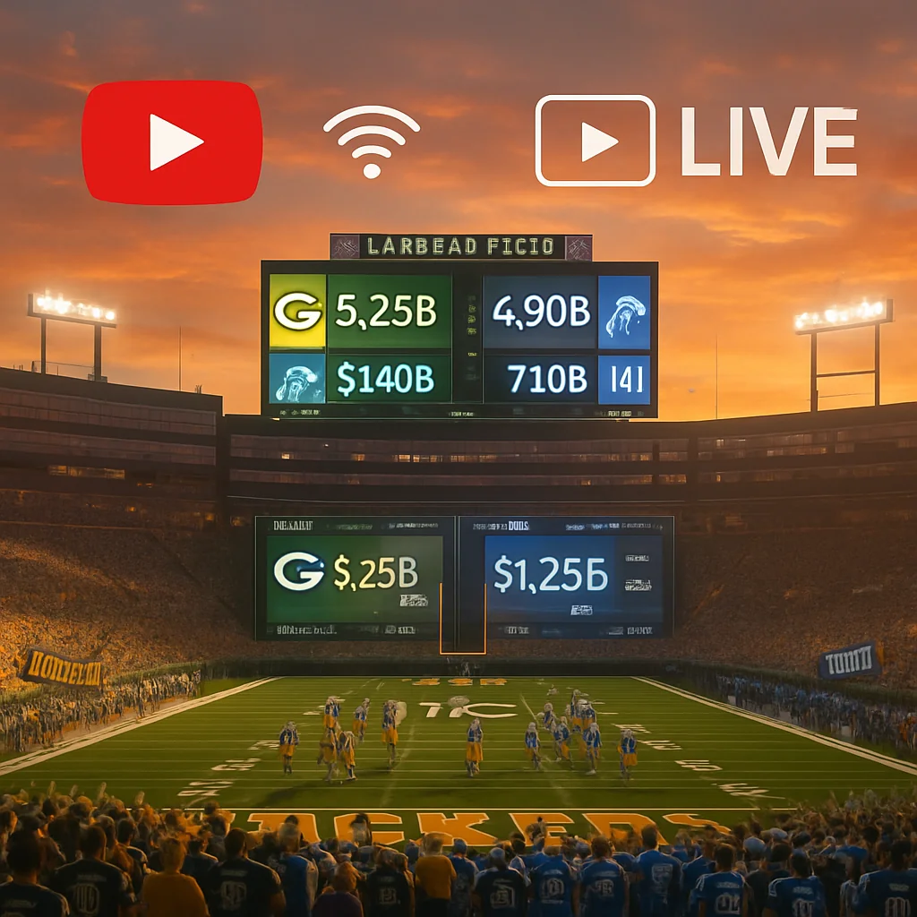 Green Bay Packers x Detroit Lions: Jogo NFL no Lambeau Field neste domingo