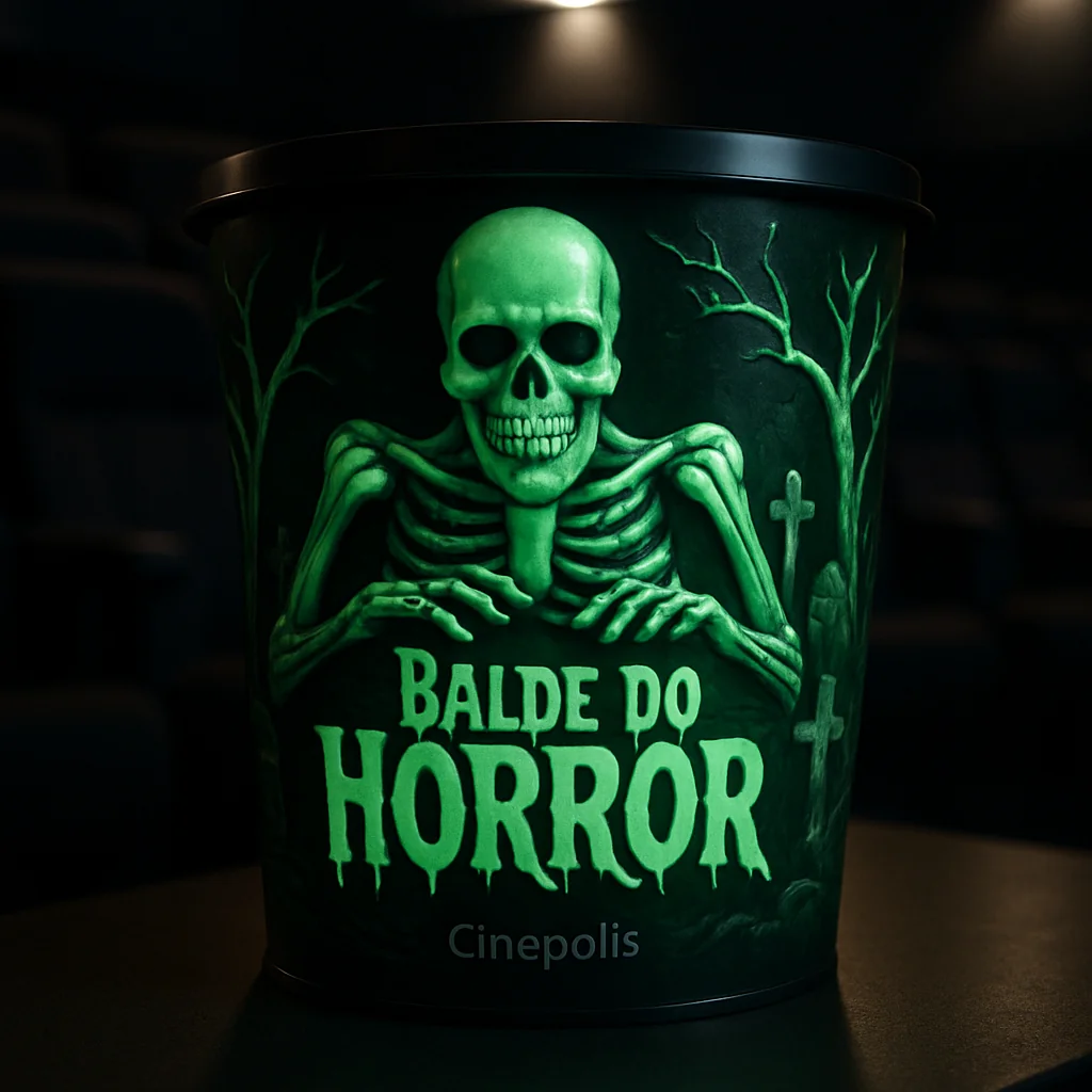 Balde do Horror Cinépolis: A Coleção Exclusiva da Temporada de Terror