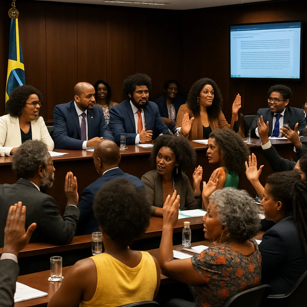 Agência Brasil: Audiência da Apan no Congresso sobre Políticas Afirmativas no Cinema