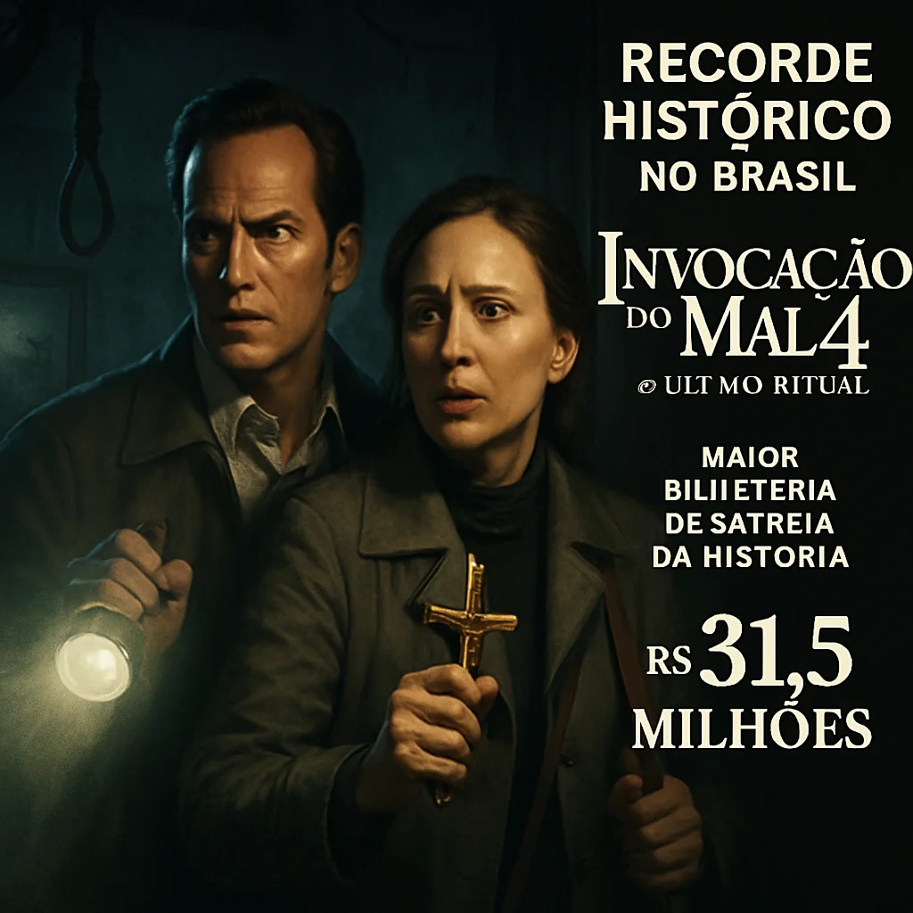 Invocação do Mal 4: Maior filme de terror do Brasil bate todos os recordes