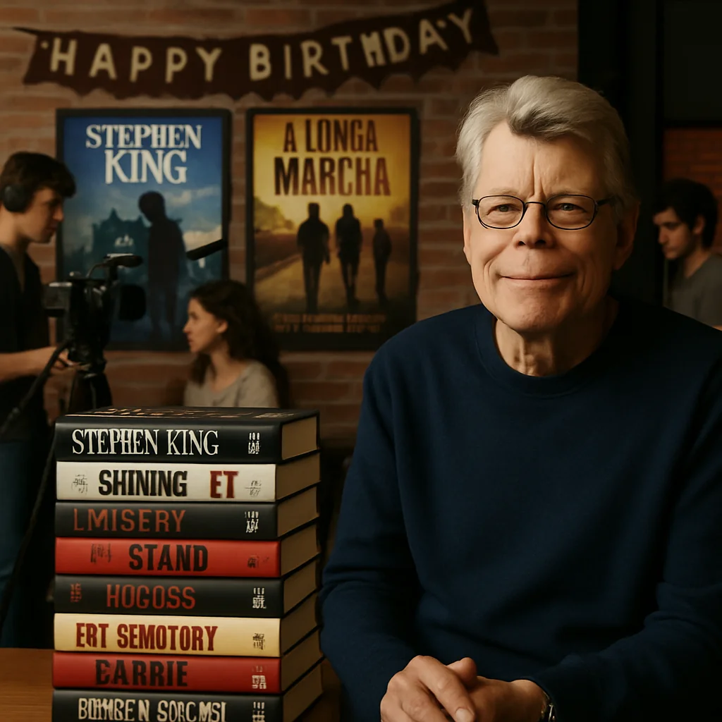 Neste domingo, Stephen King completa 78 anos e revoluciona o cinema