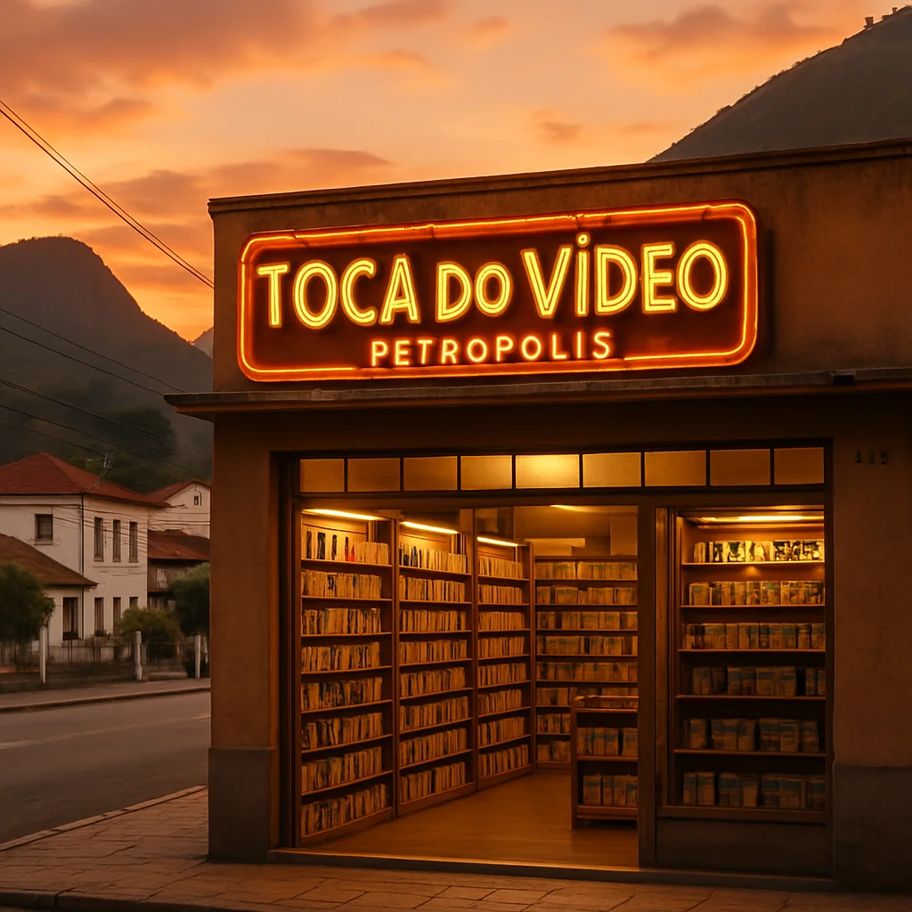 Locadora Toca do Vídeo: Tradição em Petrópolis Resistindo ao Streaming