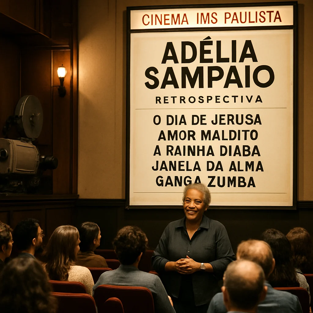 Retrospectiva Adelia Sampaio no IMS: filmes e debate histórico