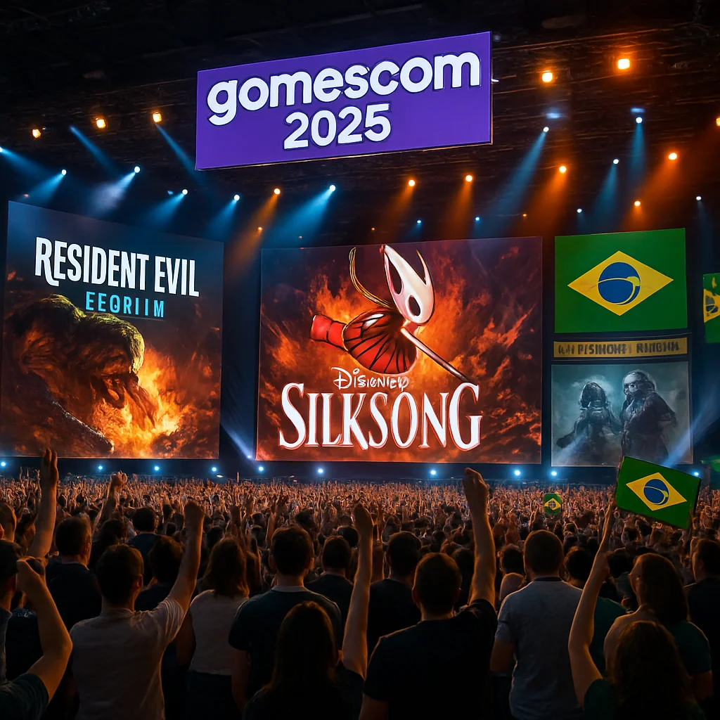 Gamescom 2025: trailers de Resident Evil Requiem, Silksong e mais jogos revelados