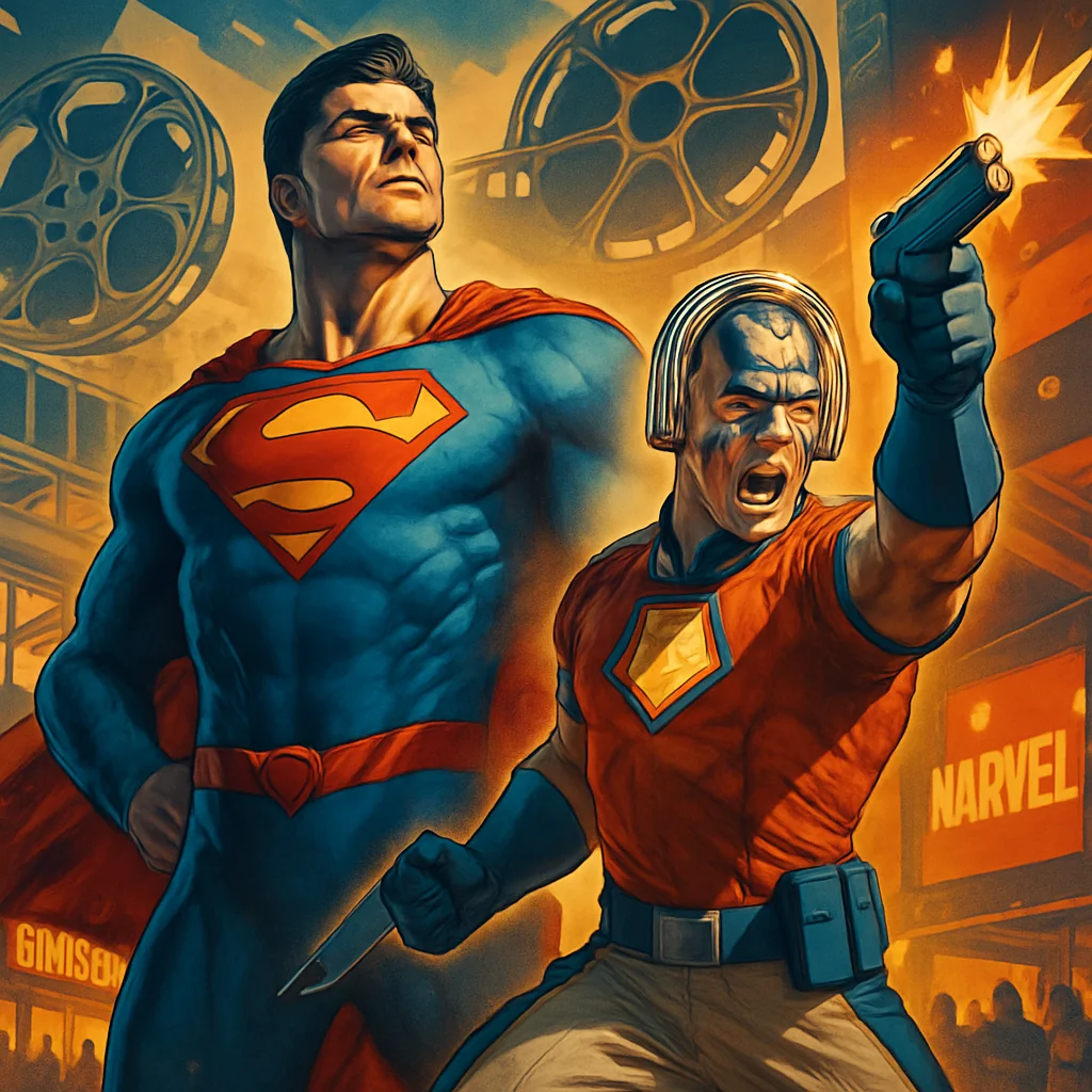 DC rouba 2025 da Marvel com Superman e Pacificador: A nova era