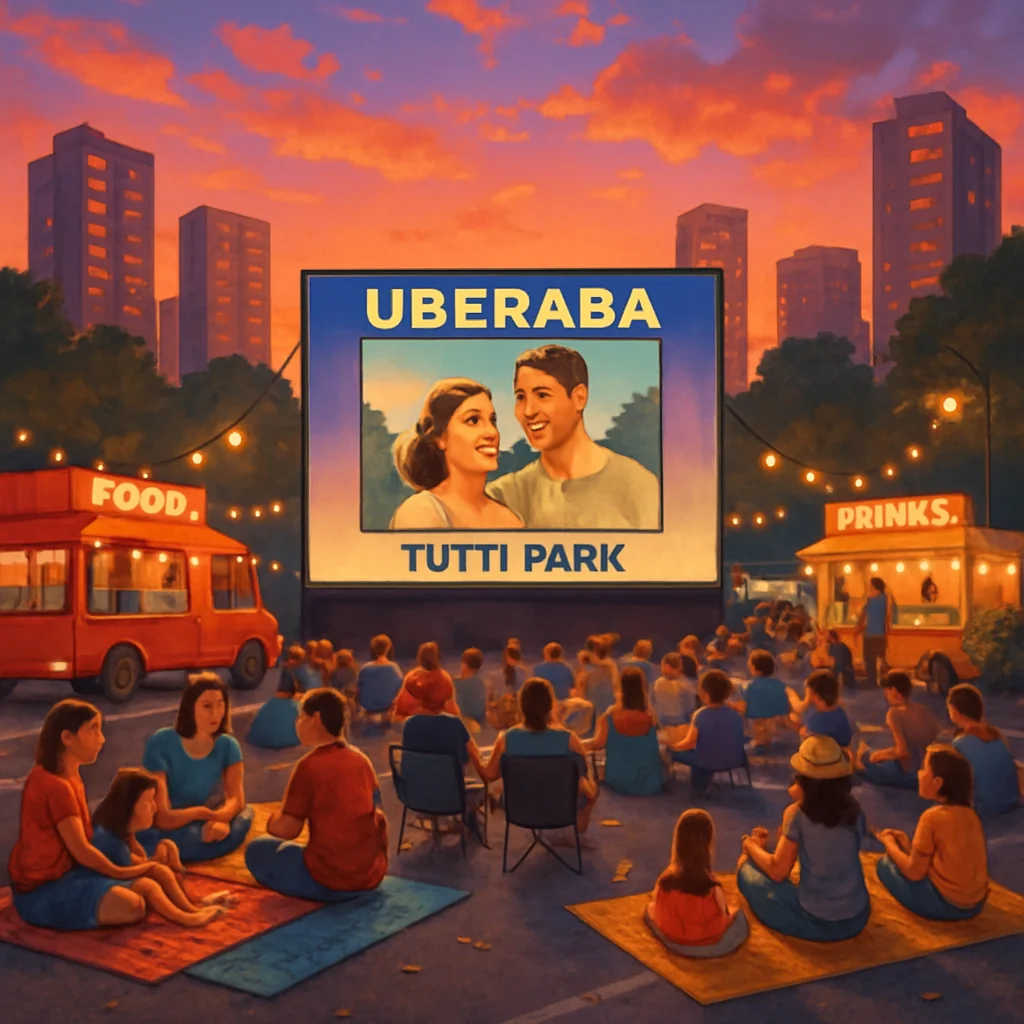 Neste sábado, 6: terceira sessão do Cinema no Estacionamento em Uberaba