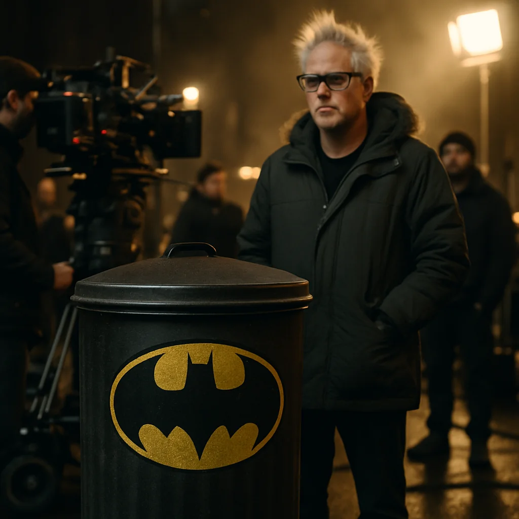Filmes Notícia Cara de Barro: James Gunn esclarece presença do Batman