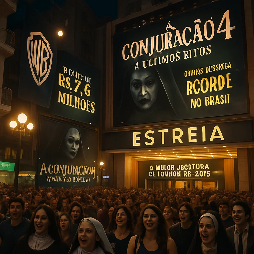 Estreia de Invocação do Mal 4: Maior Filme de Terror no Brasil