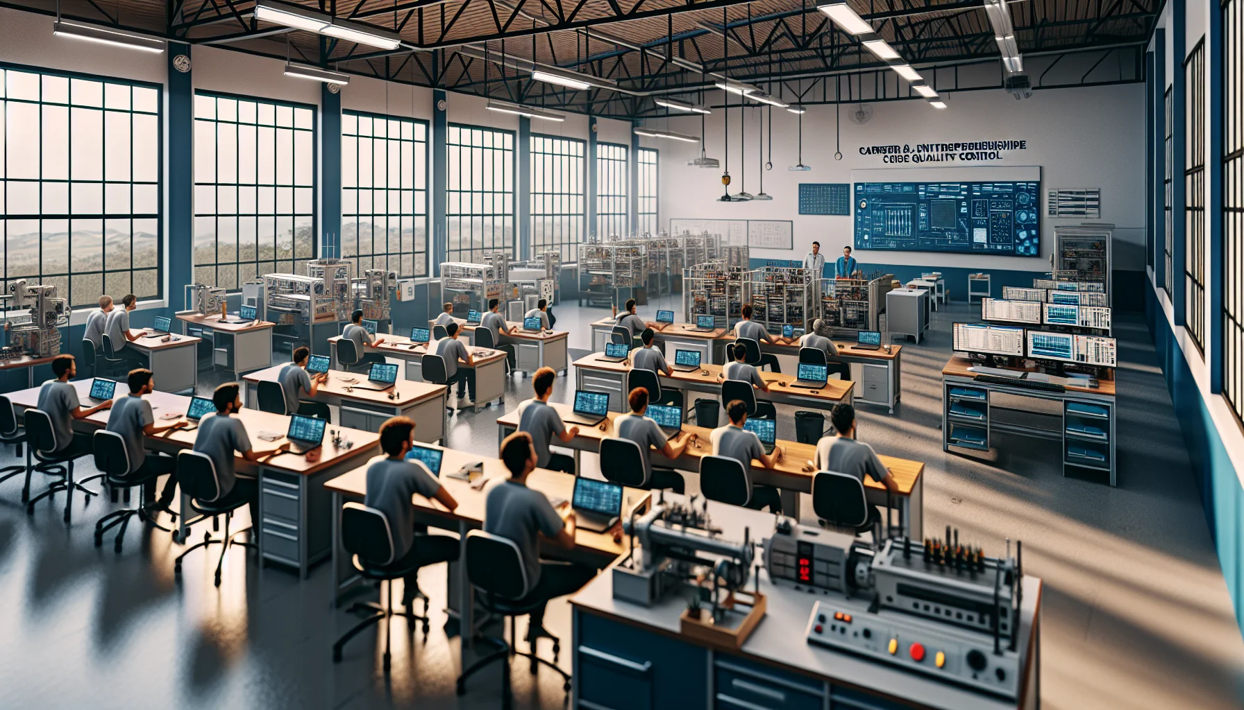 Detalhes dos cursos gratuitos de Marketing Digital e Controle de Qualidade em Quatis 2025