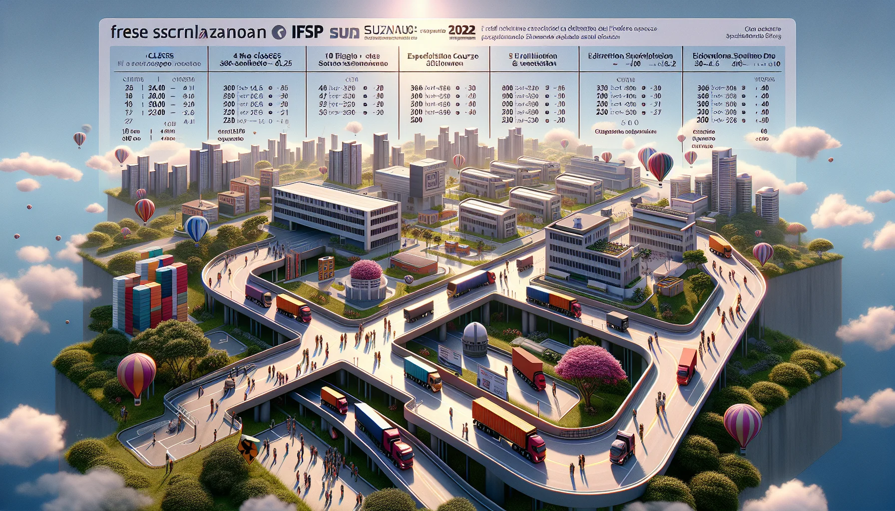 Calendário e organização das aulas na especialização em Logística e Operações do IFSP Suzano para 2026
