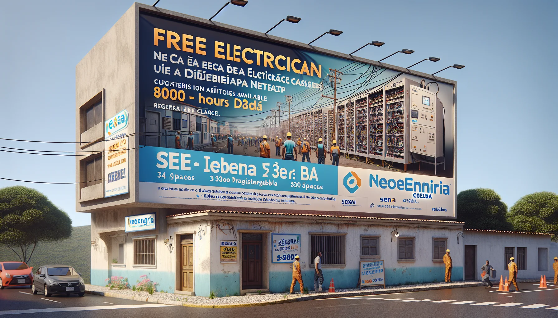 Neoenergia e Senai ampliam inscrições para curso gratuito de eletricista com até 800 horas em Seabra e Itaberaba