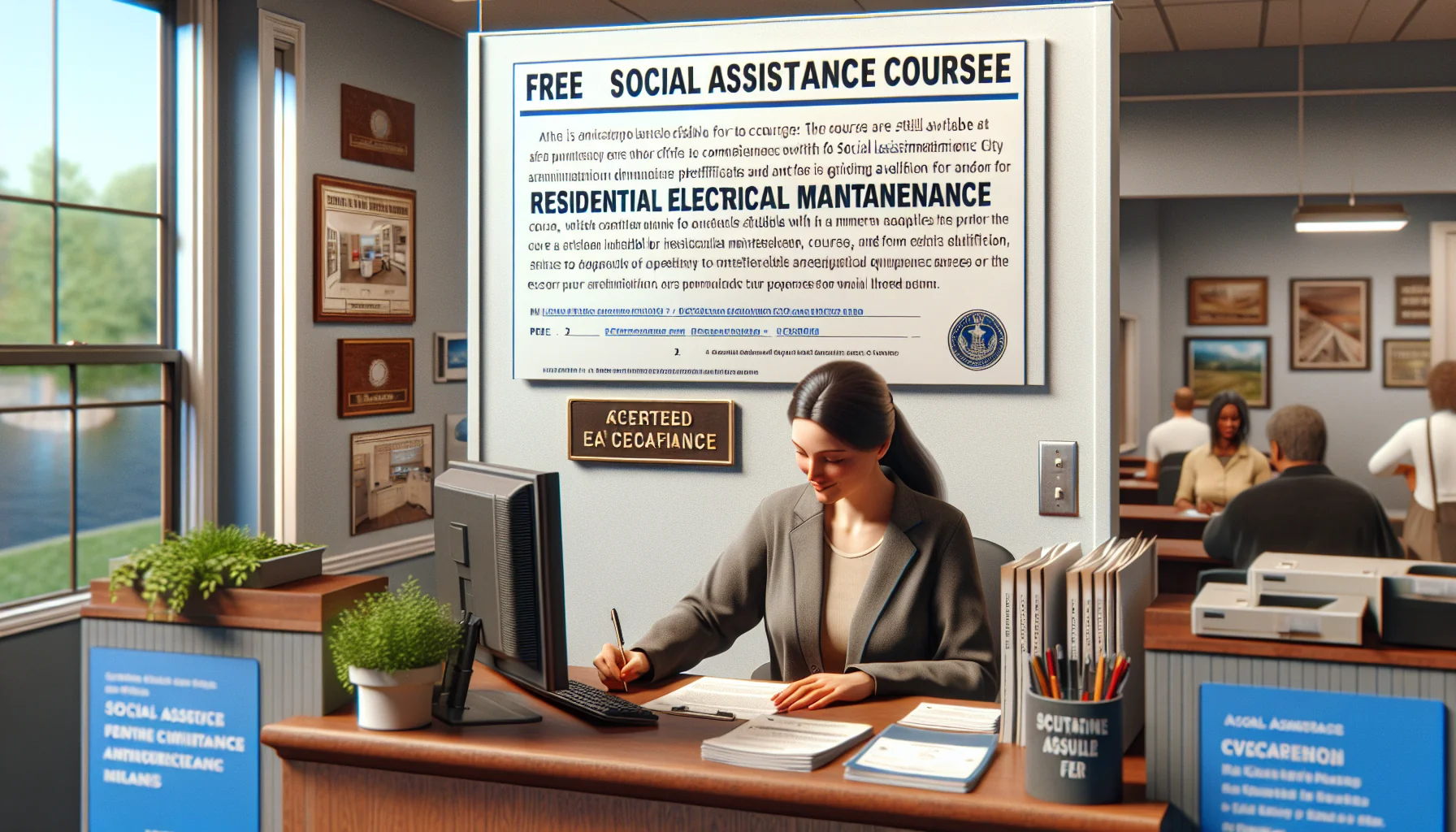 Como a Prefeitura de Xanxerê e a Secretaria de Assistência Social facilitam sua inscrição no curso gratuito de Manutenção Elétrica Residencial