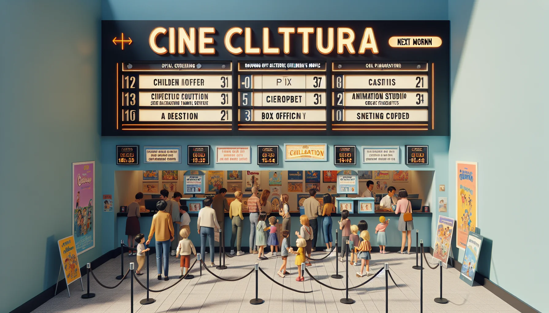 Informações práticas e permanências em cartaz no Cine Cultura durante a Semana das Crianças