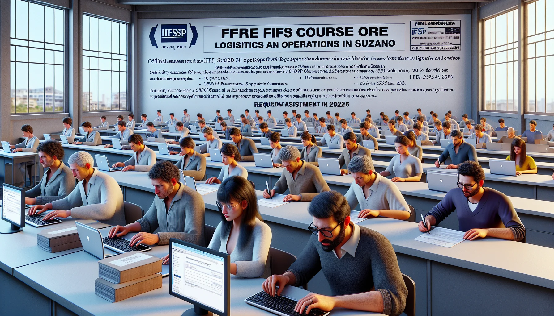 Processo seletivo, vagas e orientações para inscrição na especialização em Logística e Operações do IFSP Suzano