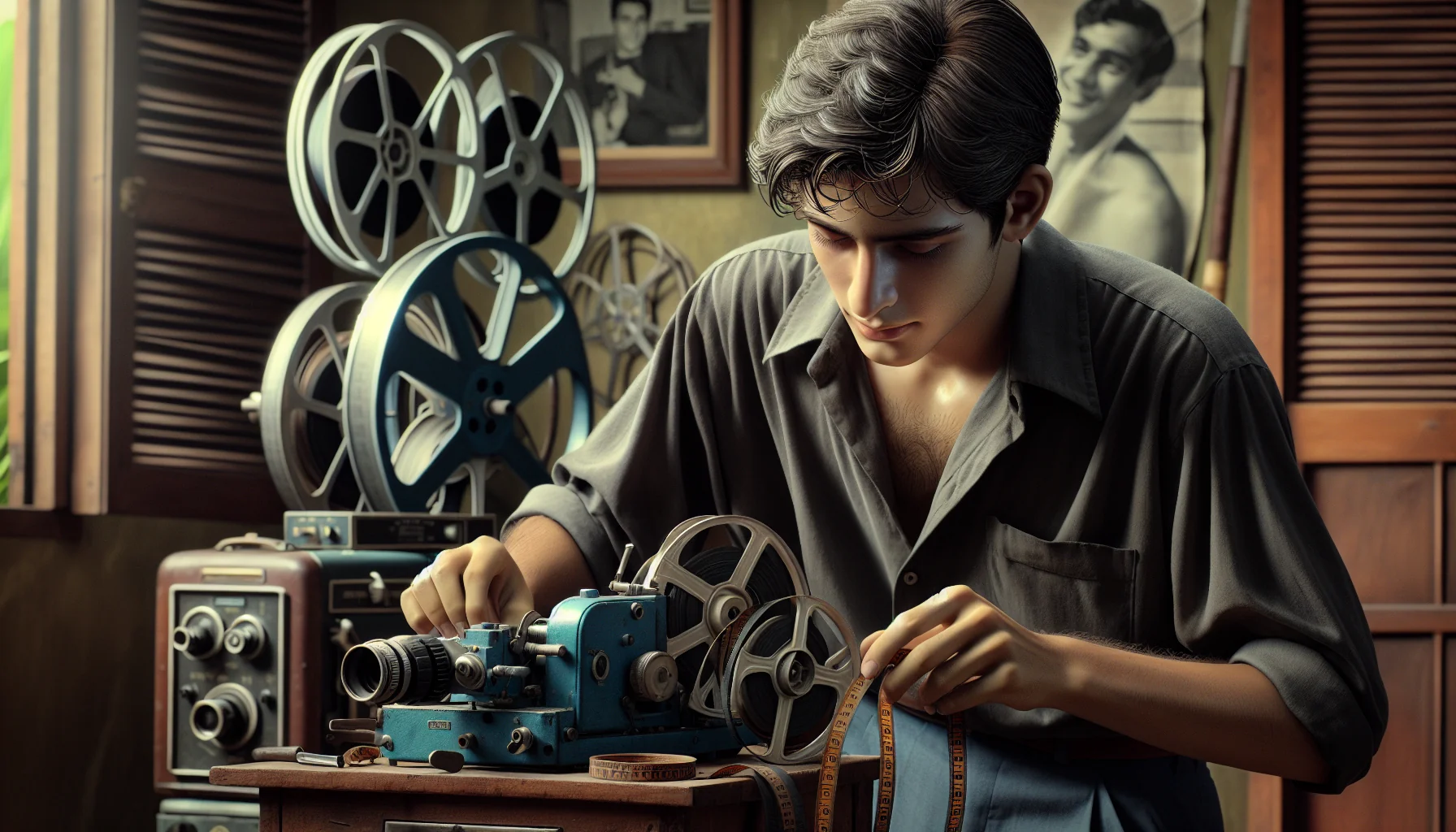 A paixão de Roberto Kahane pelo audiovisual e os primeiros curtas