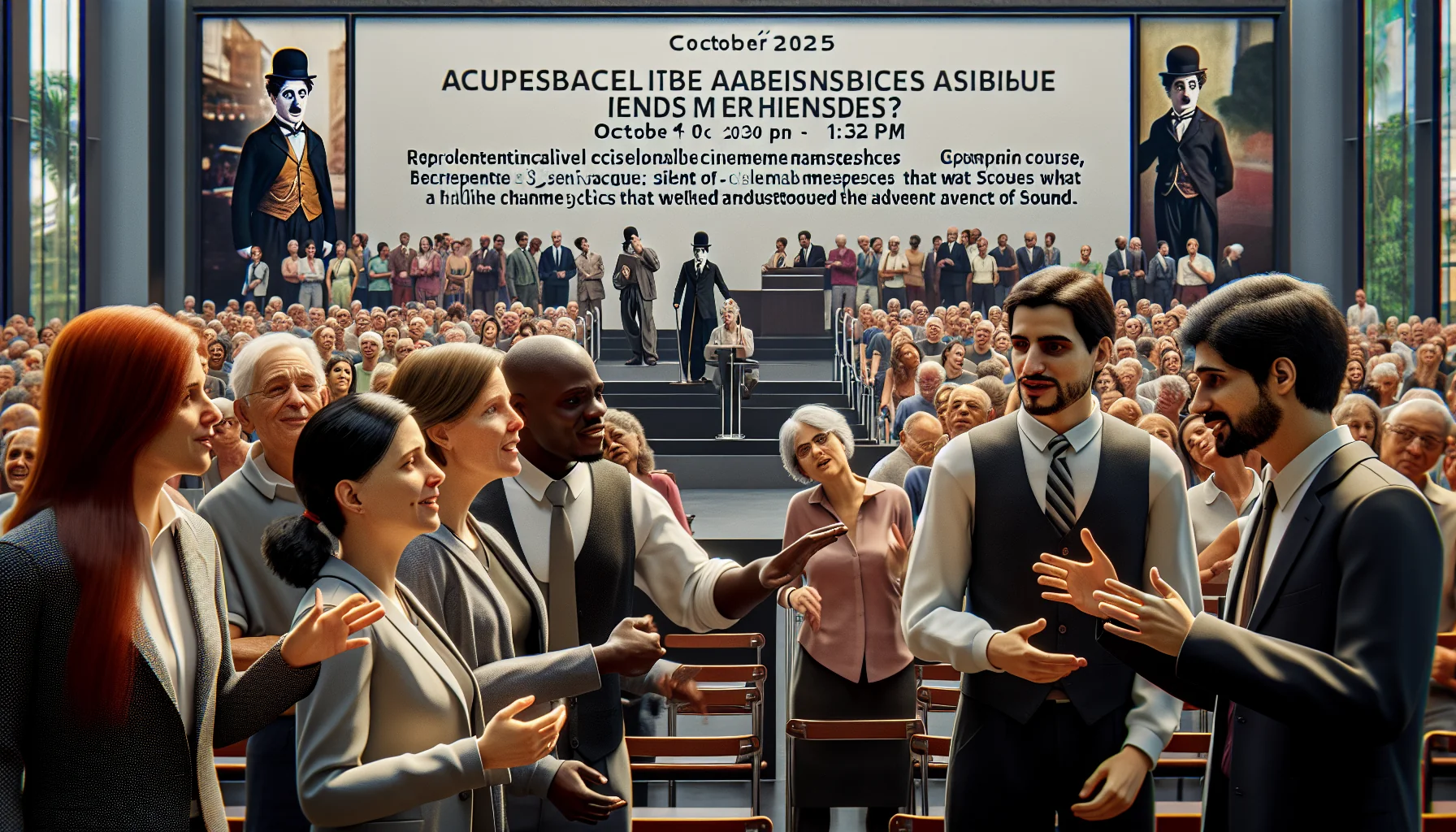 Programação inclusiva e engajamento público no CCBB: ampliando a experiência Chaplin