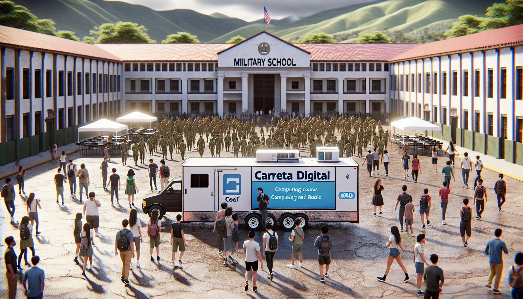 Como se inscrever e horários das aulas na Carreta Digital em Codó