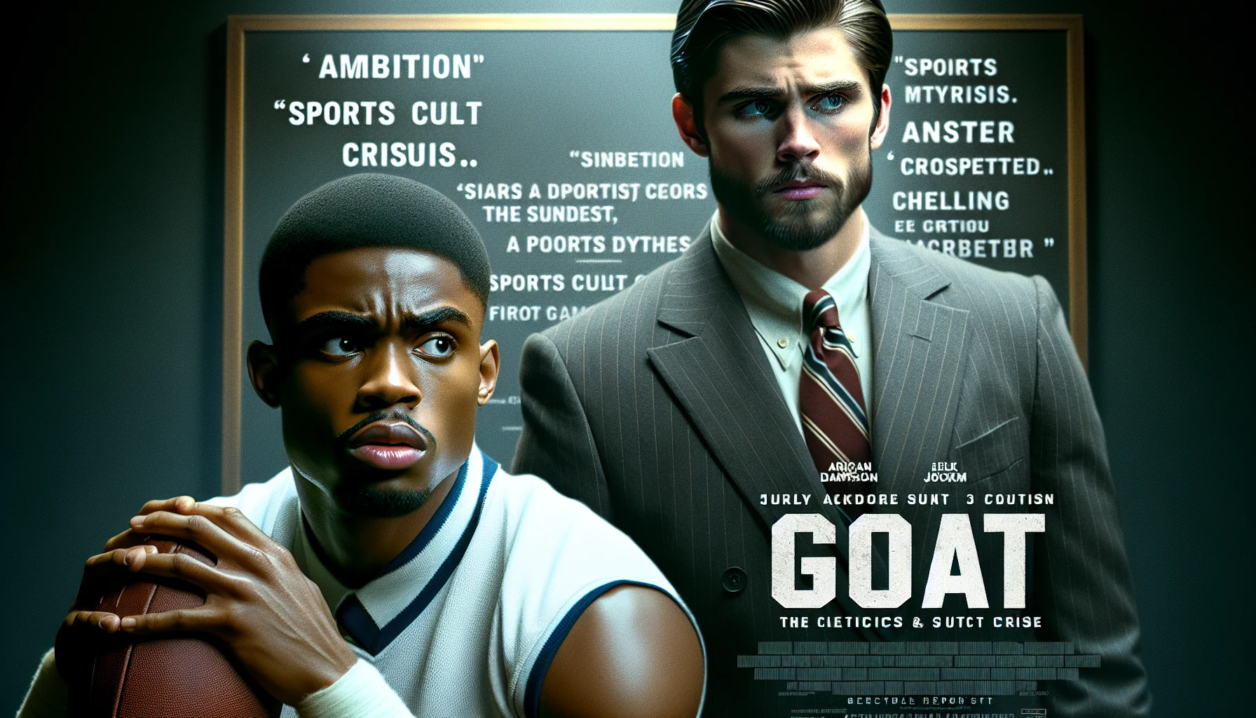 Desempenho dos Atores e Direção em GOAT: Entre o Potencial e a Perda da Narrativa