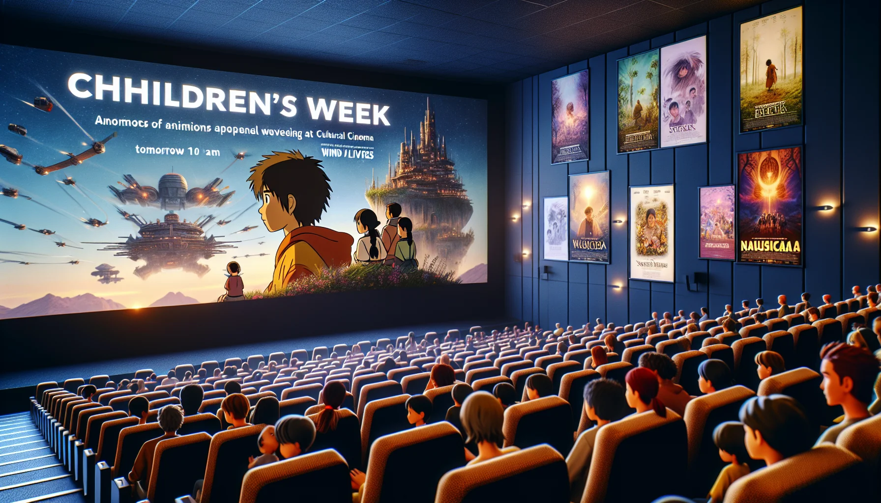 Sessões especiais e estreias que encantam crianças e jovens durante a Semana das Crianças no Cine Cultura