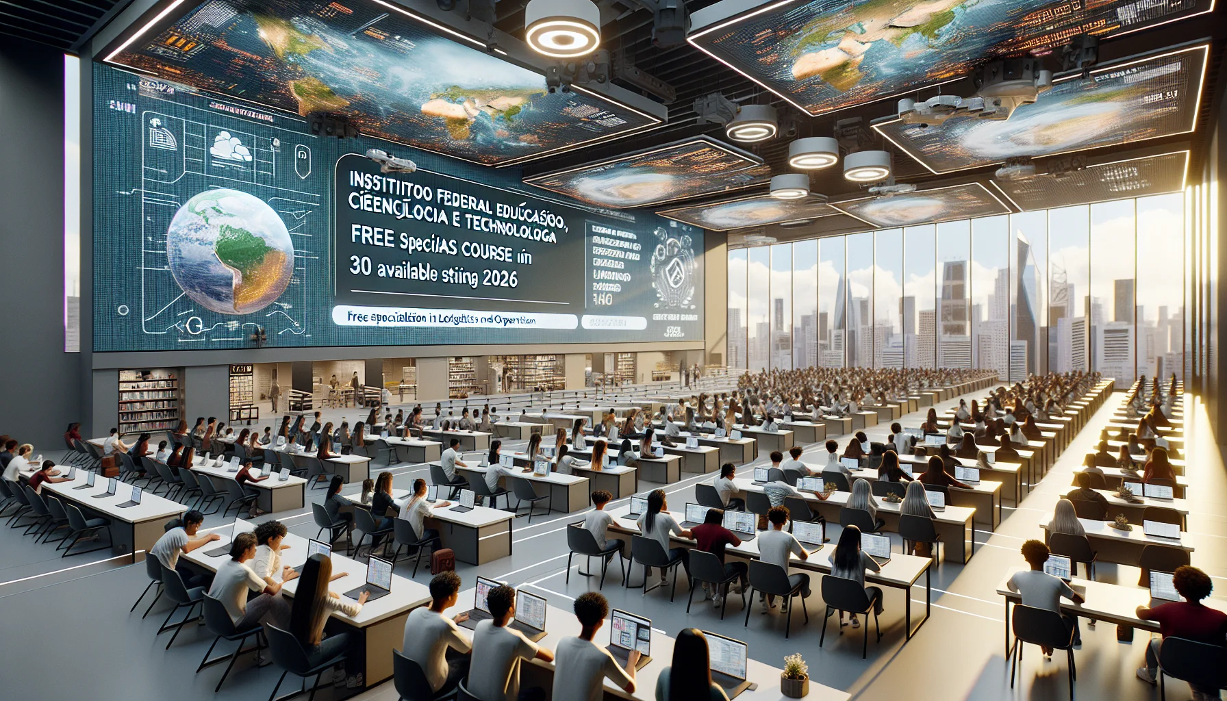Especialização gratuita do IFSP em Logística e Operações: A oportunidade no Campus Suzano para 2026