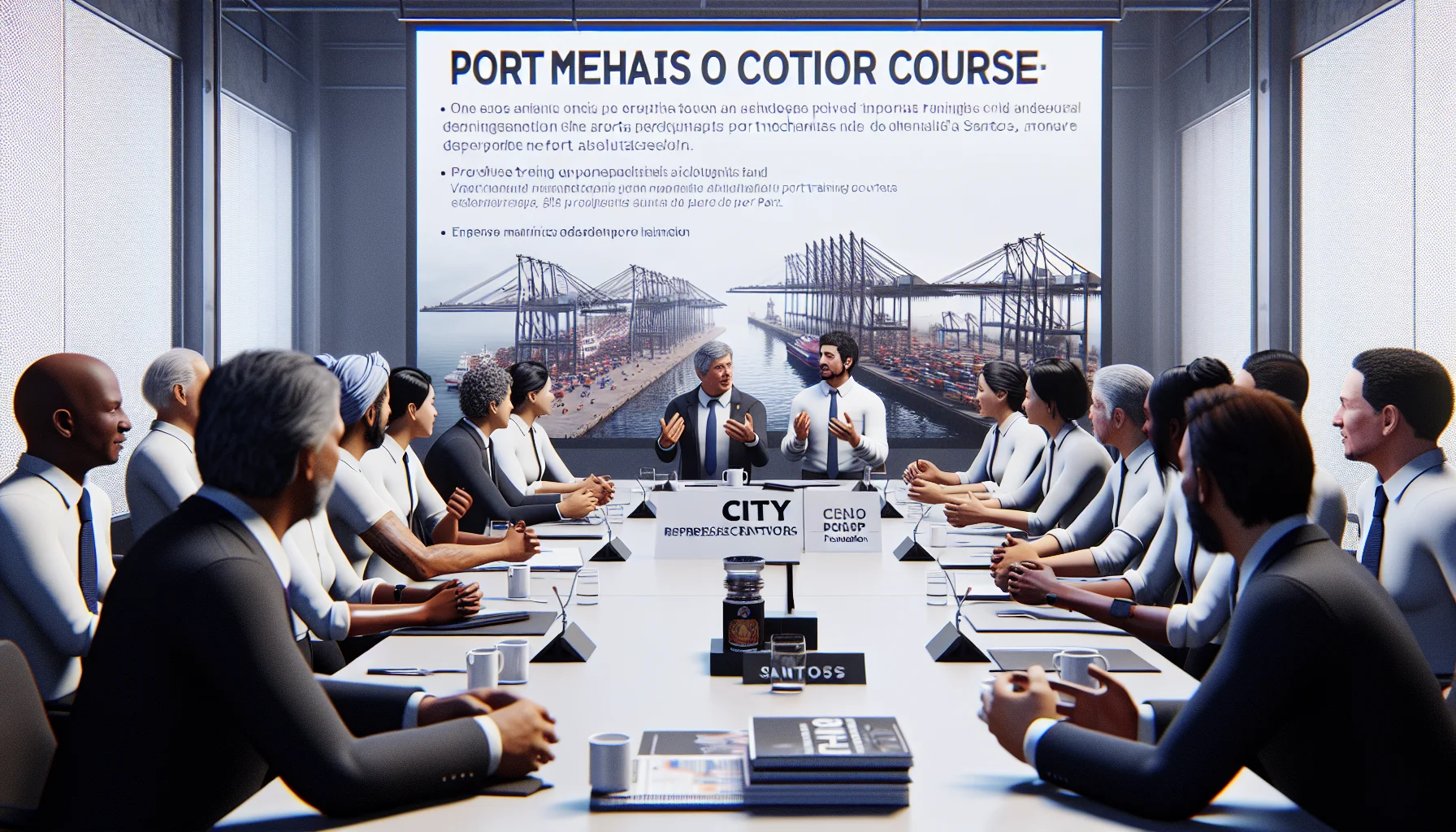 Depoimentos e Perspectivas de Líderes sobre o Curso de Mecânica Portuária em Santos