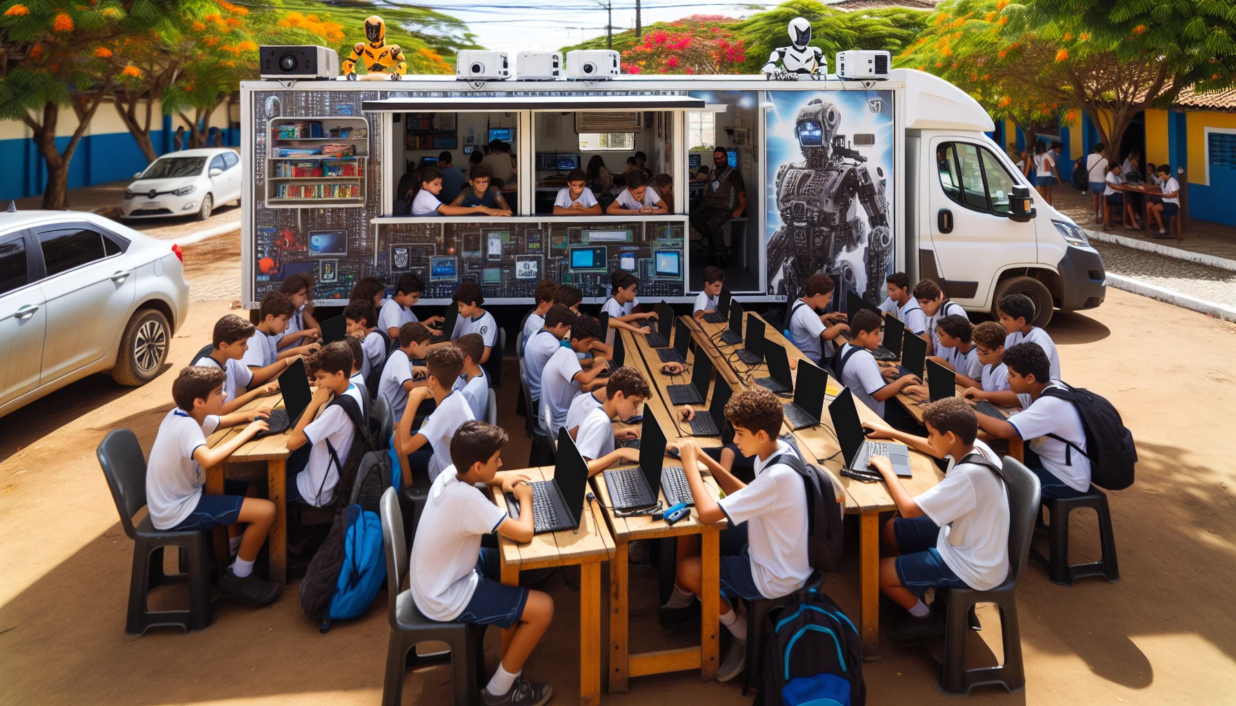 Impacto social e inclusão digital trazidos pela Carreta Digital em Codó