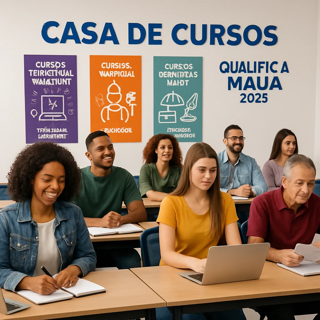 29/10/2025 Qualifica Mauá: 162 vagas para cursos gratuitos presencialmente