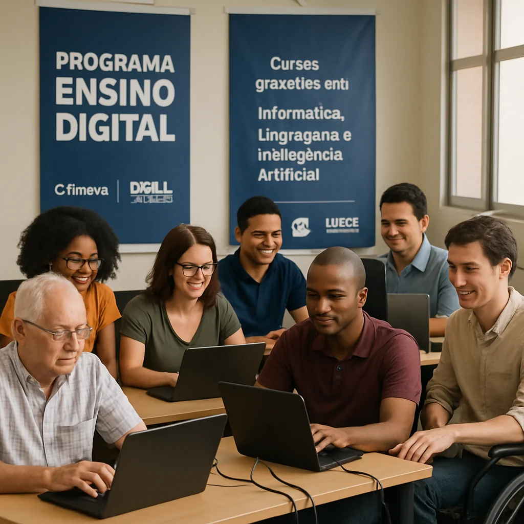 Projeto gratuito Citinova, Dell e Uece amplia inclusão e emprego