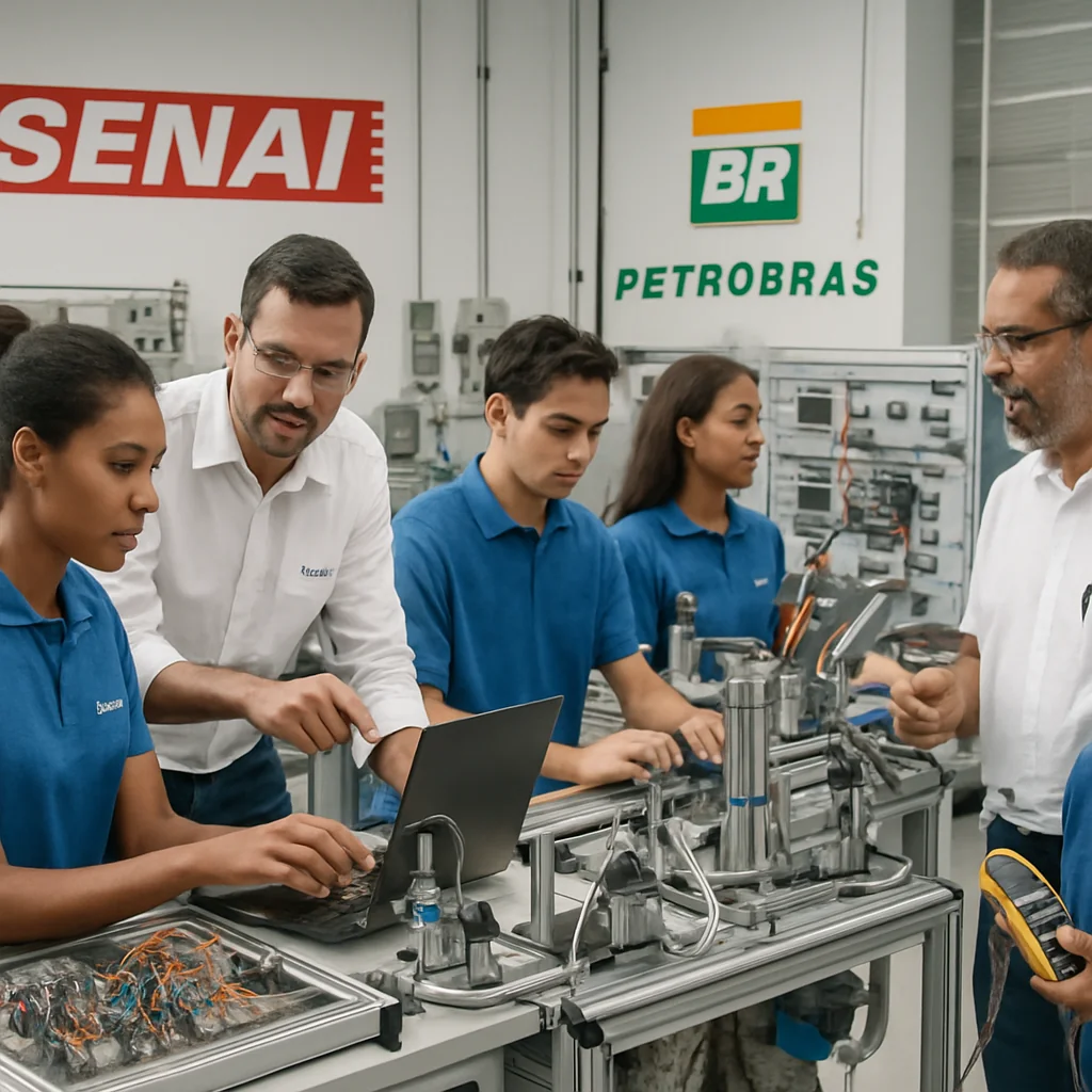 Capacitação do Senai com Empregabilidade na Petrobras: 1.300 Vagas