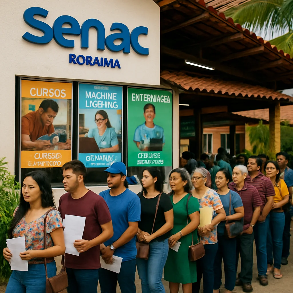 Senac/RR Edital 24/2025: 260+ Vagas Gratuitas para Qualificação Profissional