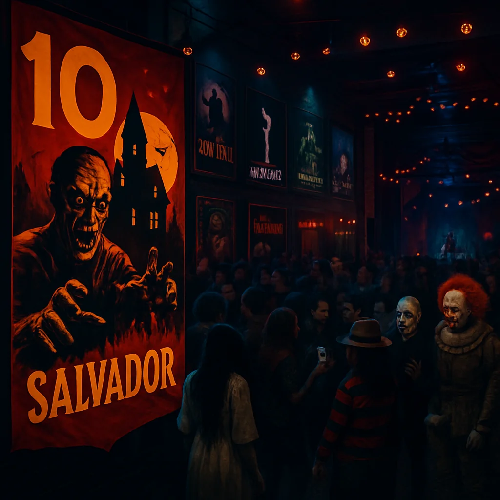 Cine Horror 10ª edição em Salvador: festival gratuito de cinema de terror