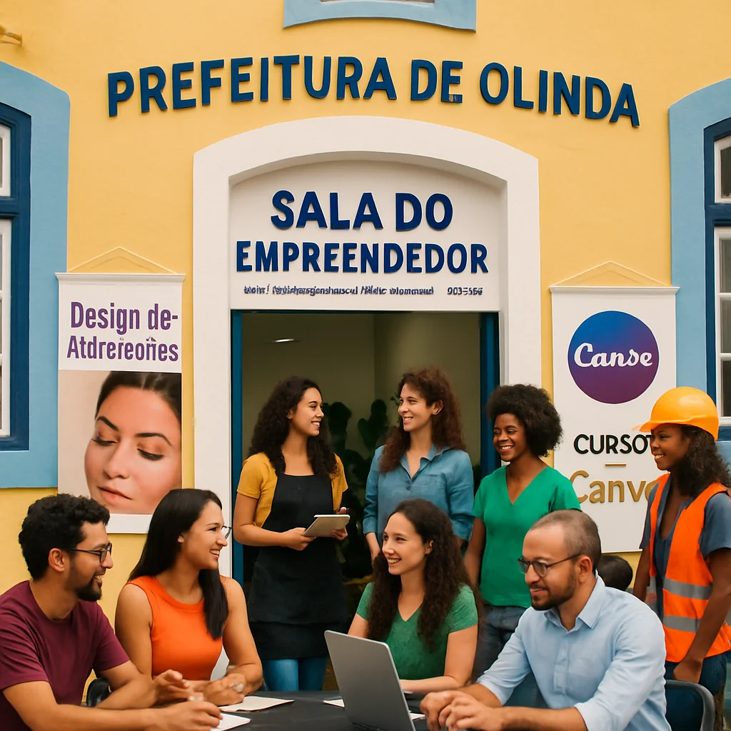 Olinda Investe em Capacitação Profissional e Empreendedorismo Local