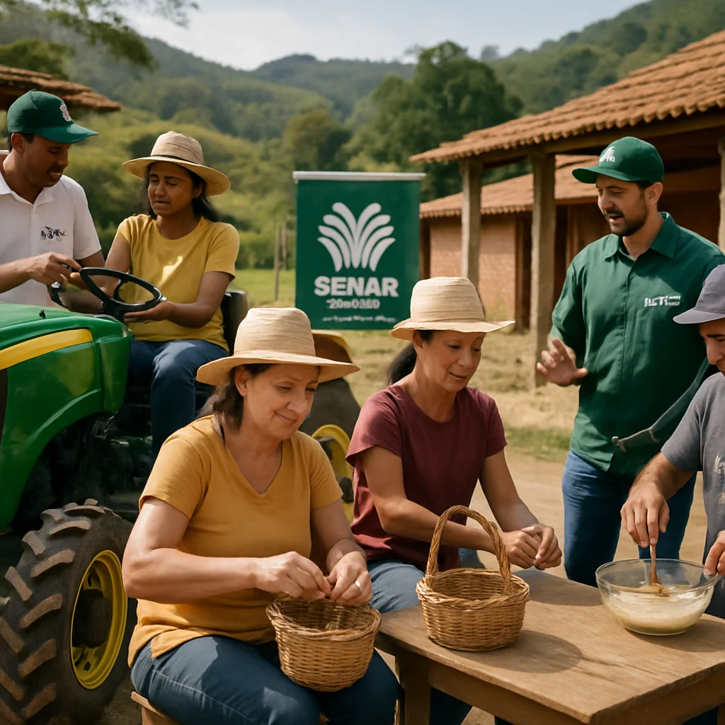 Oportunidade Senar: 12 Cursos Gratuitos para Viçosa e Região em Out 2025