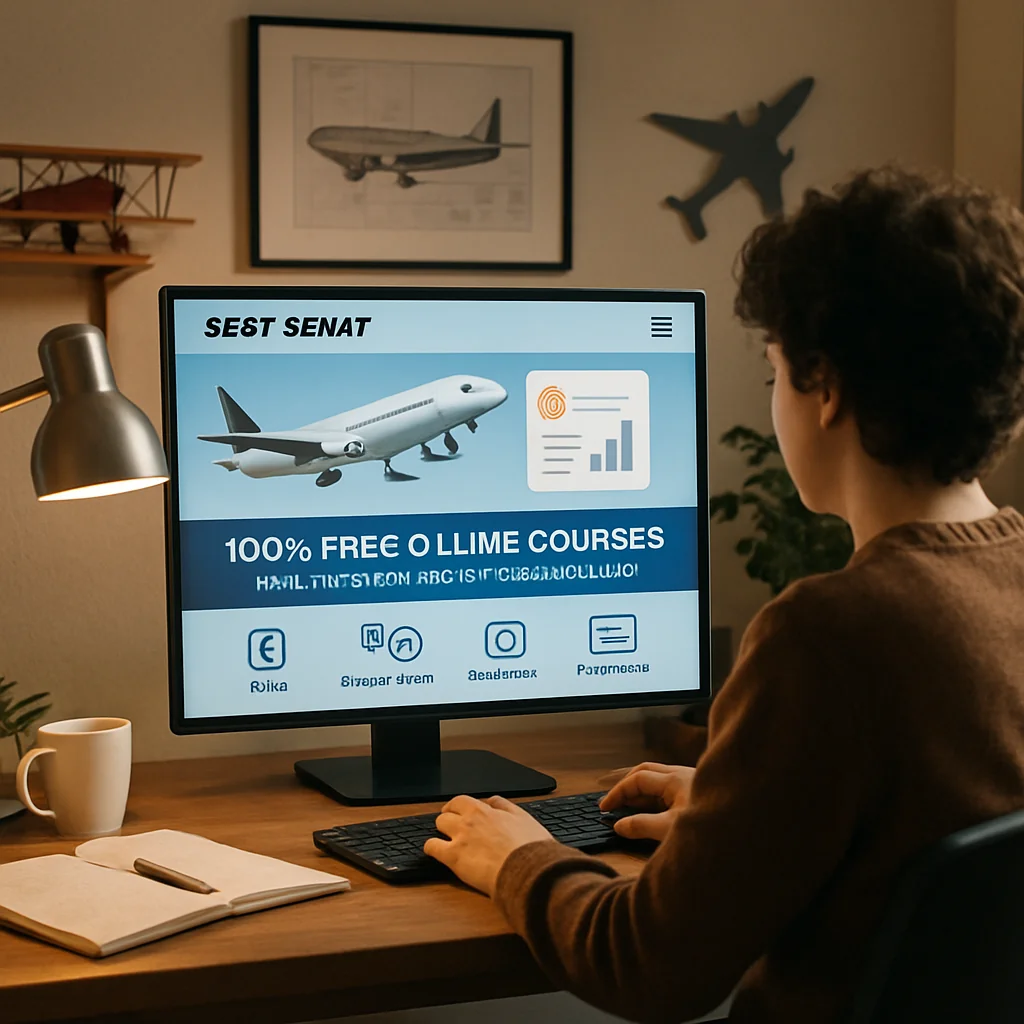 4 min de leitura: Cursos gratuitos 100% online no SEST SENAT com certificado em Aviação Civil, LGPD e Inglês