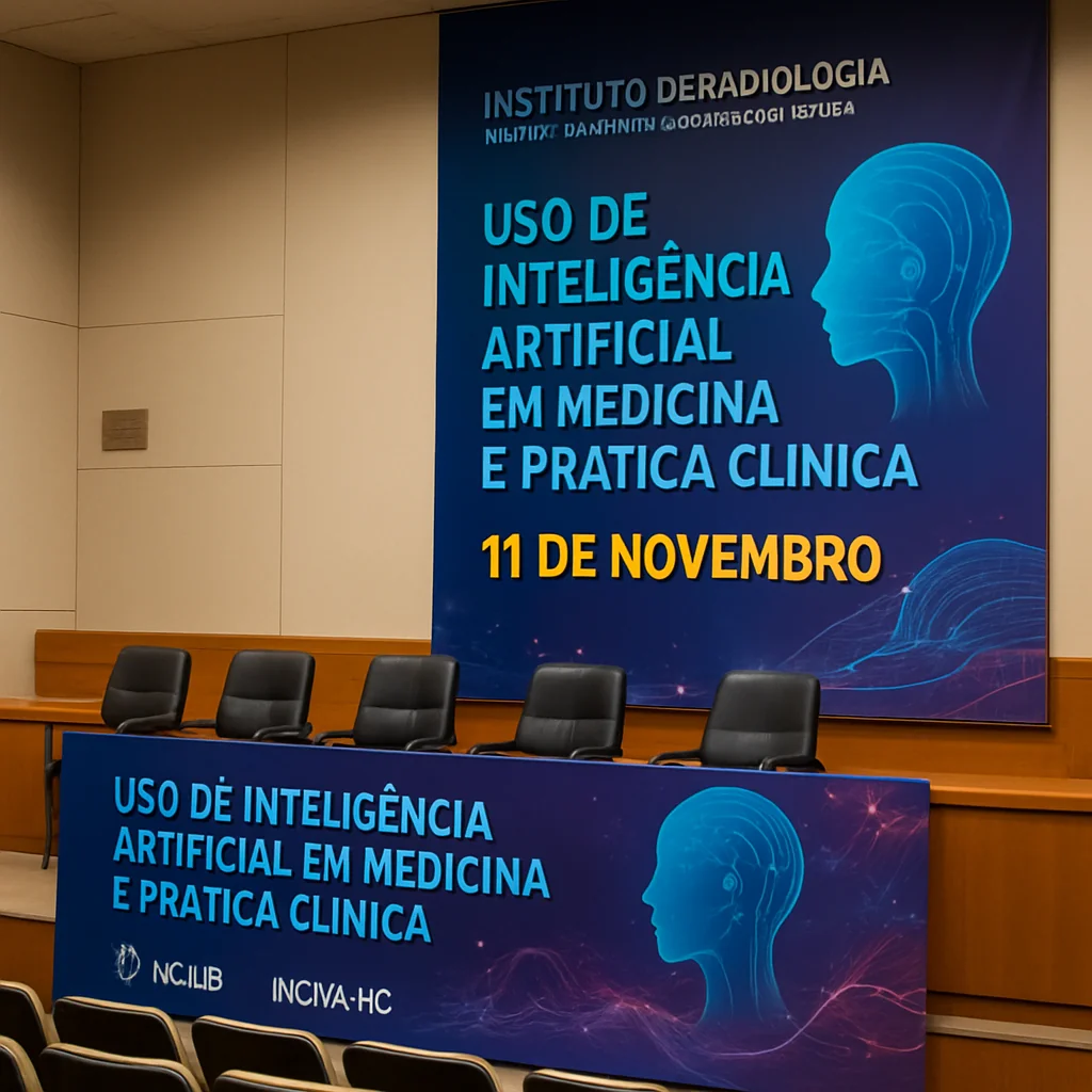 Inscrições Abertas no INRAD-FMUSP: Evento Gratuito sobre IA na Medicina em 11/11