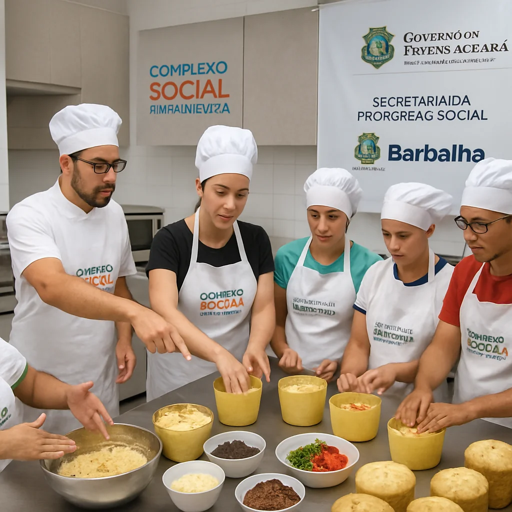 Produção de Panetones: Curso Gratuito da SPS em Fortaleza e Barbalha