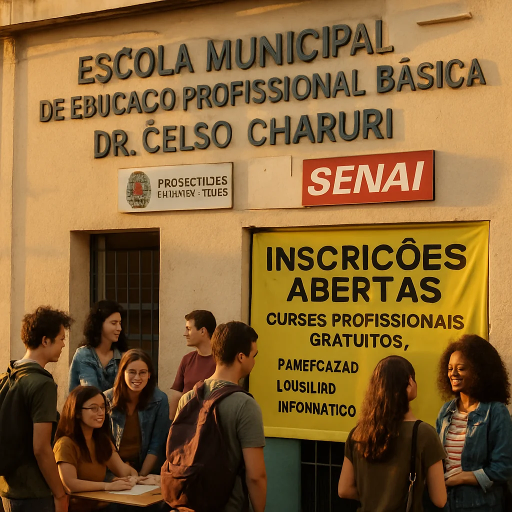 Prefeitura Municipal de Ribeirão Preto 22/10/2025: Inscrições Abertas para Cursos Profissionalizantes Gratuitos na Escola Celso Charuri