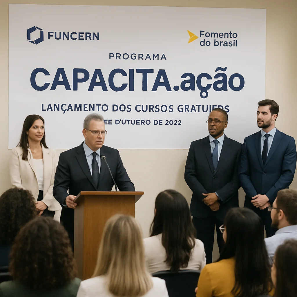 FUNCERN e Fomento do Brasil lançam cursos gratuitos pelo Capacita.ação 2025