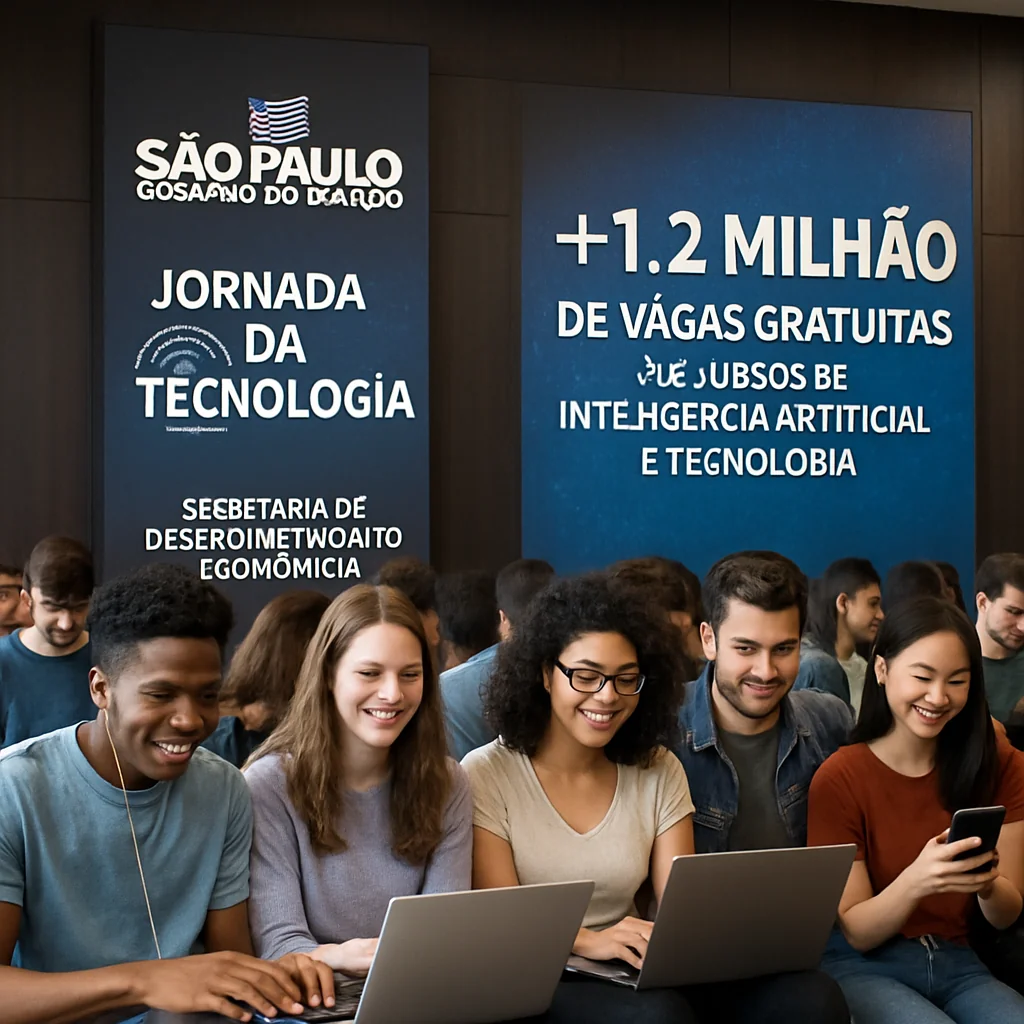 Qualifica SP lança Jornada da TecnologIA com +1 milhão de vagas grátis