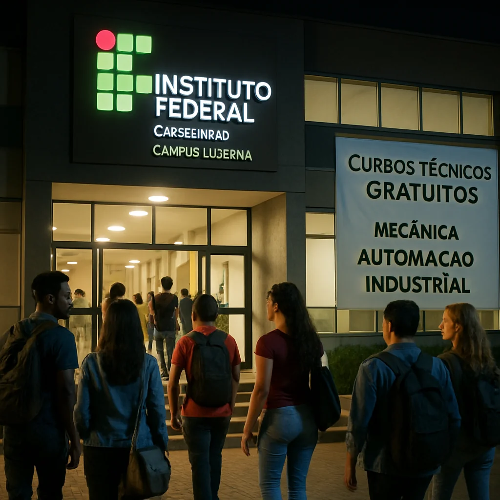 IFC Luzerna abre inscrições para cursos técnicos gratuitos no período noturno
