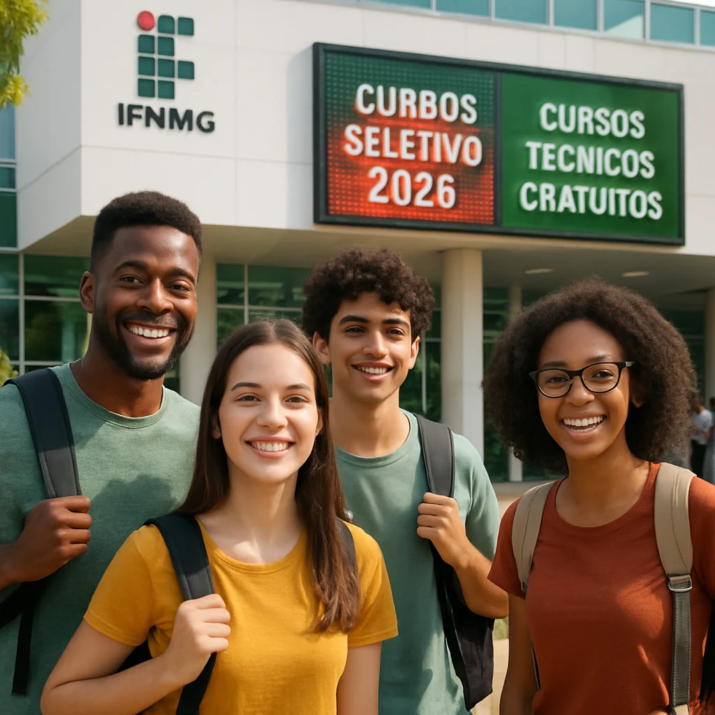 Inscrições Abertas para Processo Seletivo IFNMG 2026: Cursos Técnicos Gratuitos