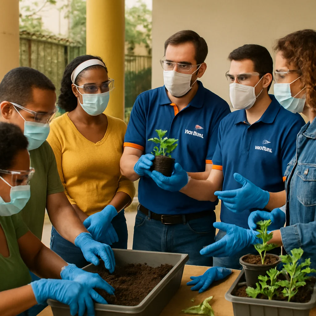 Parceria ICC e NAIA: Curso Gratuito e Certificado de Jardinagem em SP