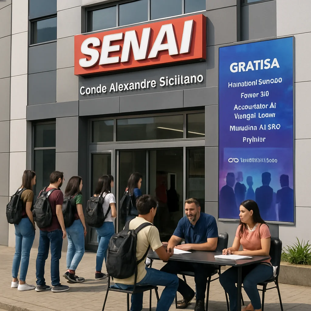 Share Tweet Foto: Inscrições Abertas em Cursos Gratuitos TI no Senai Jundiaí
