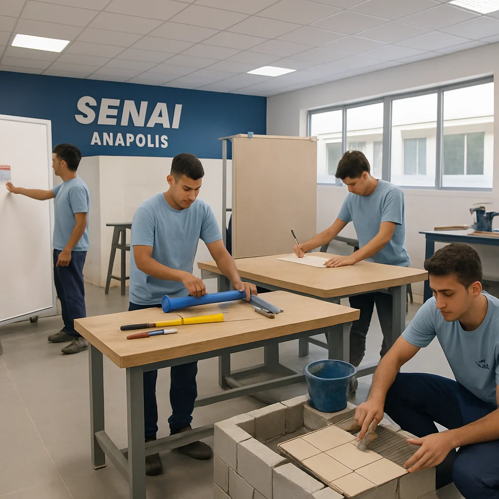 Prefeitura de Anápolis Lança 200 Vagas em Cursos Gratuitos de Construção Civil