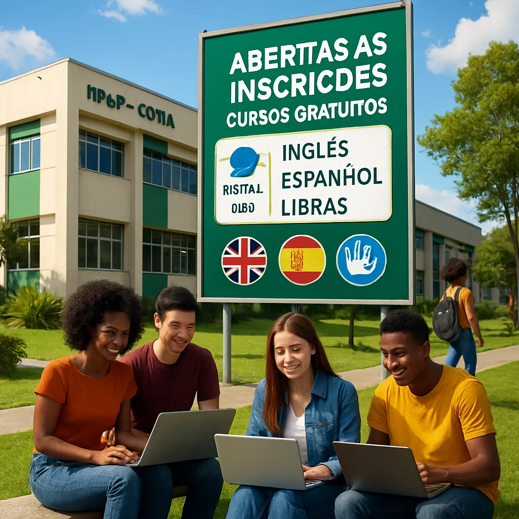 IFSP Cotia abre inscrições para cursos gratuitos de inglês, espanhol e Libras em 2025