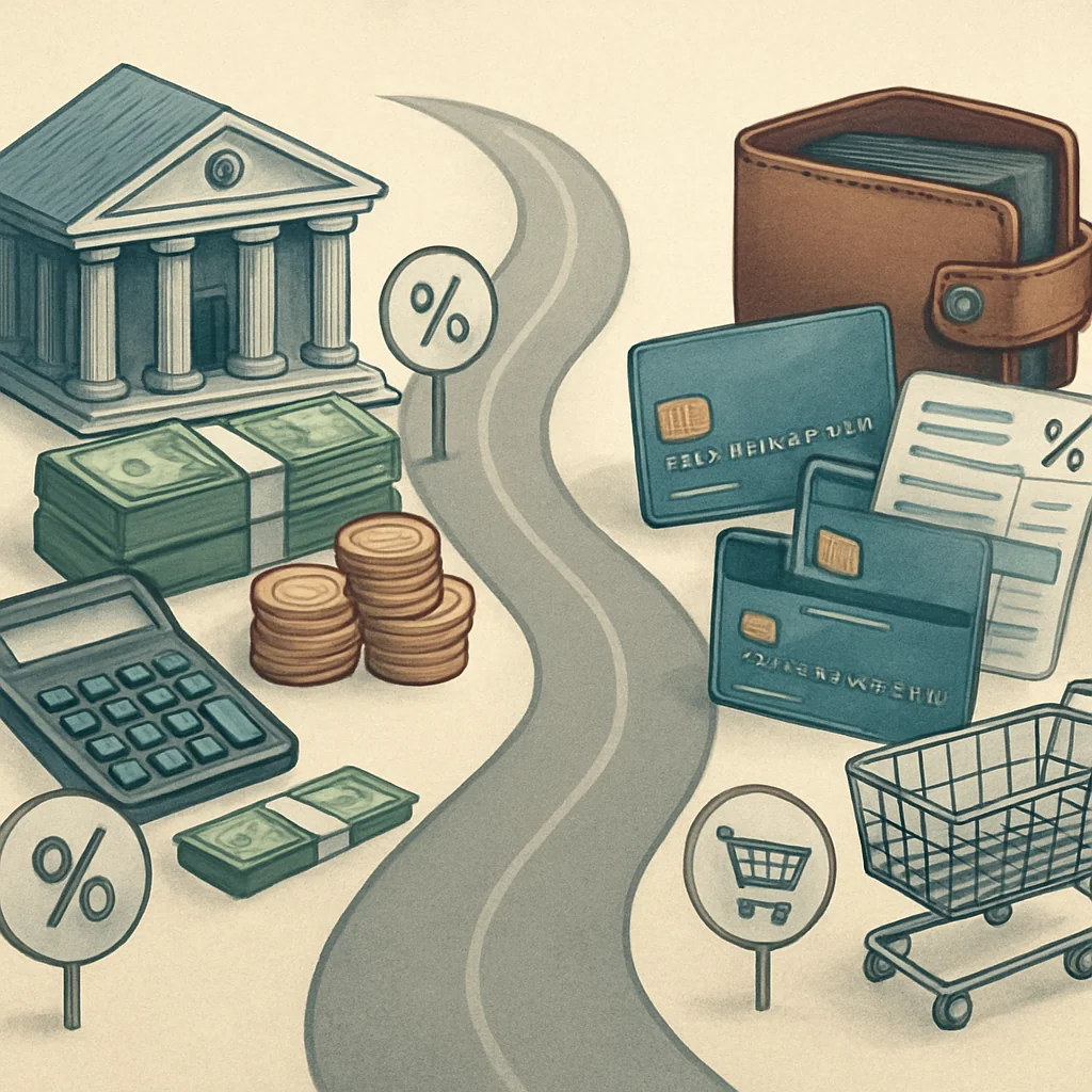 Empréstimo Pessoal ou Cartão de Crédito: Qual Sai Mais Barato?