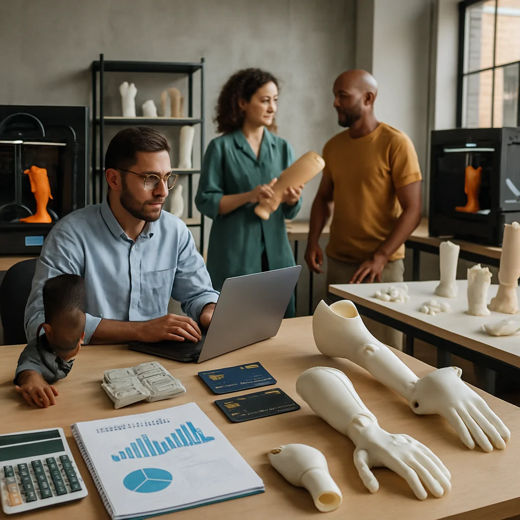 Credit Cards and Banks in 3D-Printed Prosthetics: Income Strategies & Investments
