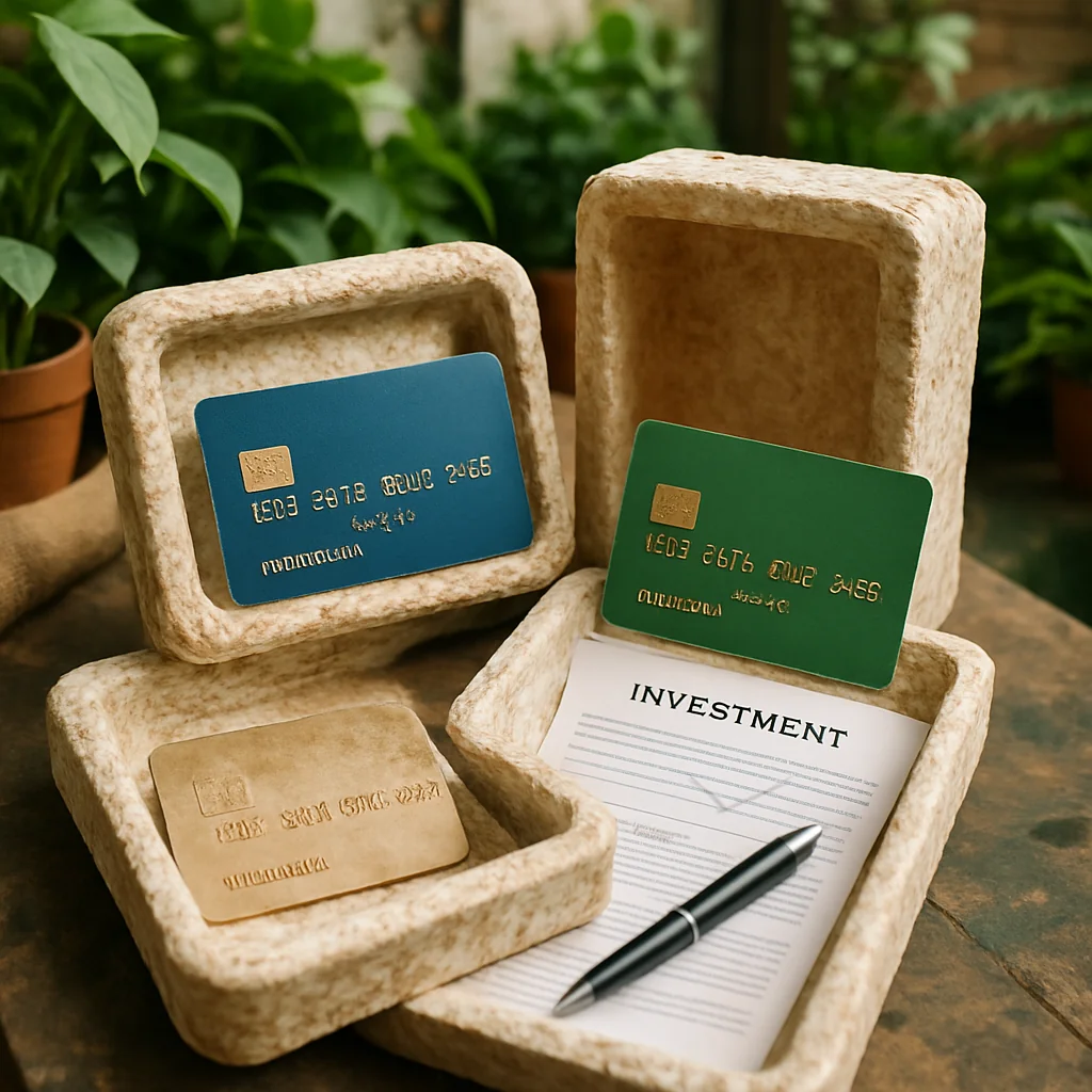 Credit Cards and Banks in Mycelium Packaging Solutions: Strategies for Extra Income and Investments