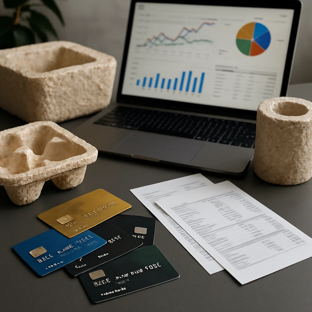 Credit Cards and Banks in Mycelium Packaging: Financing Strategies